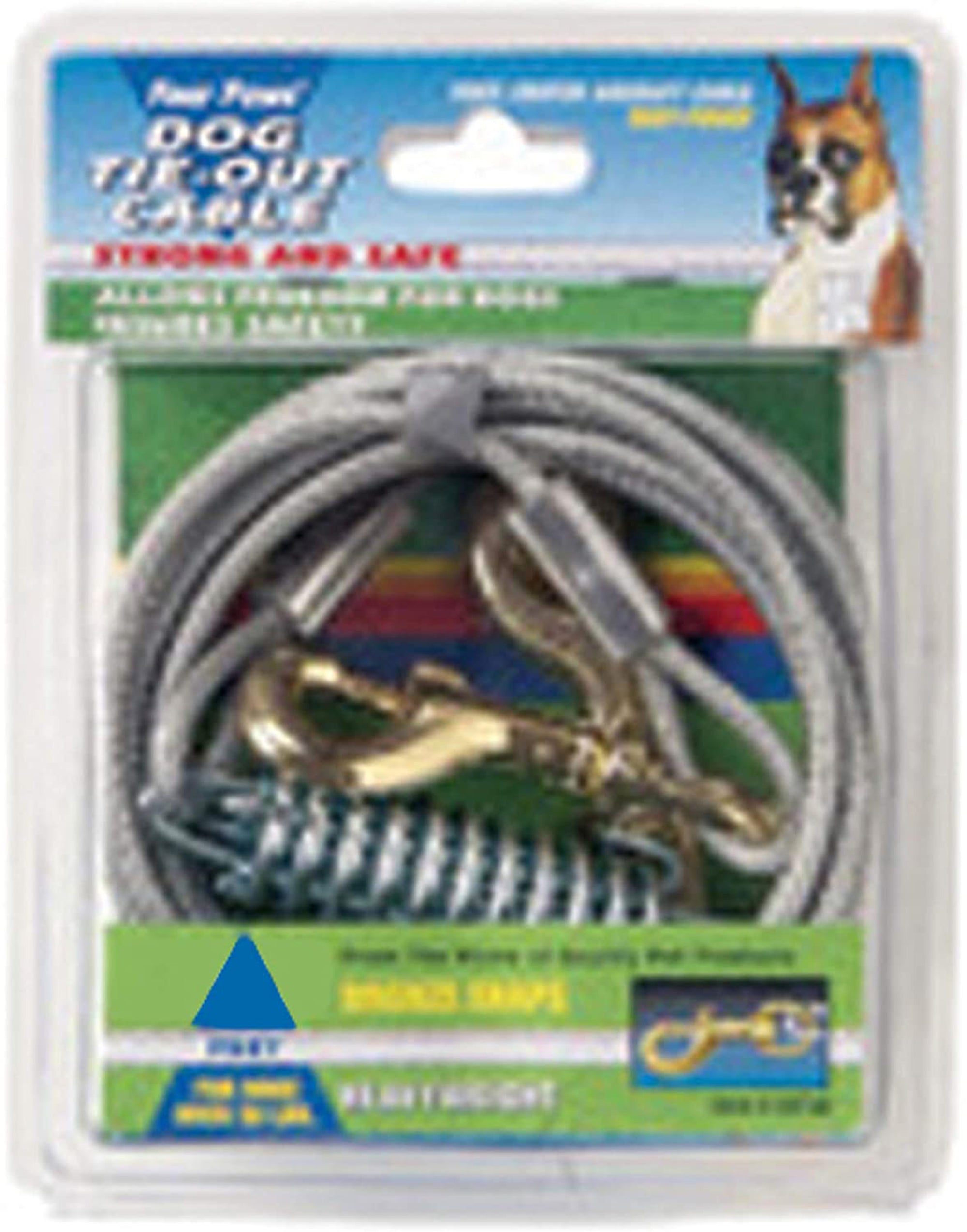 Four Paws Heavy Weight Tie Out Cable Silver - Image 4