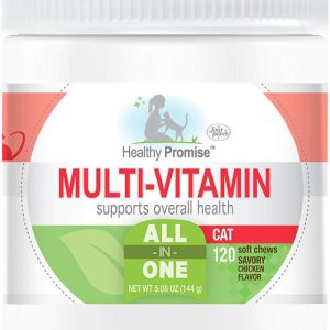 Four Paws Healthy Promise Multi-Vitamin Soft Cat Chews, 120 ct