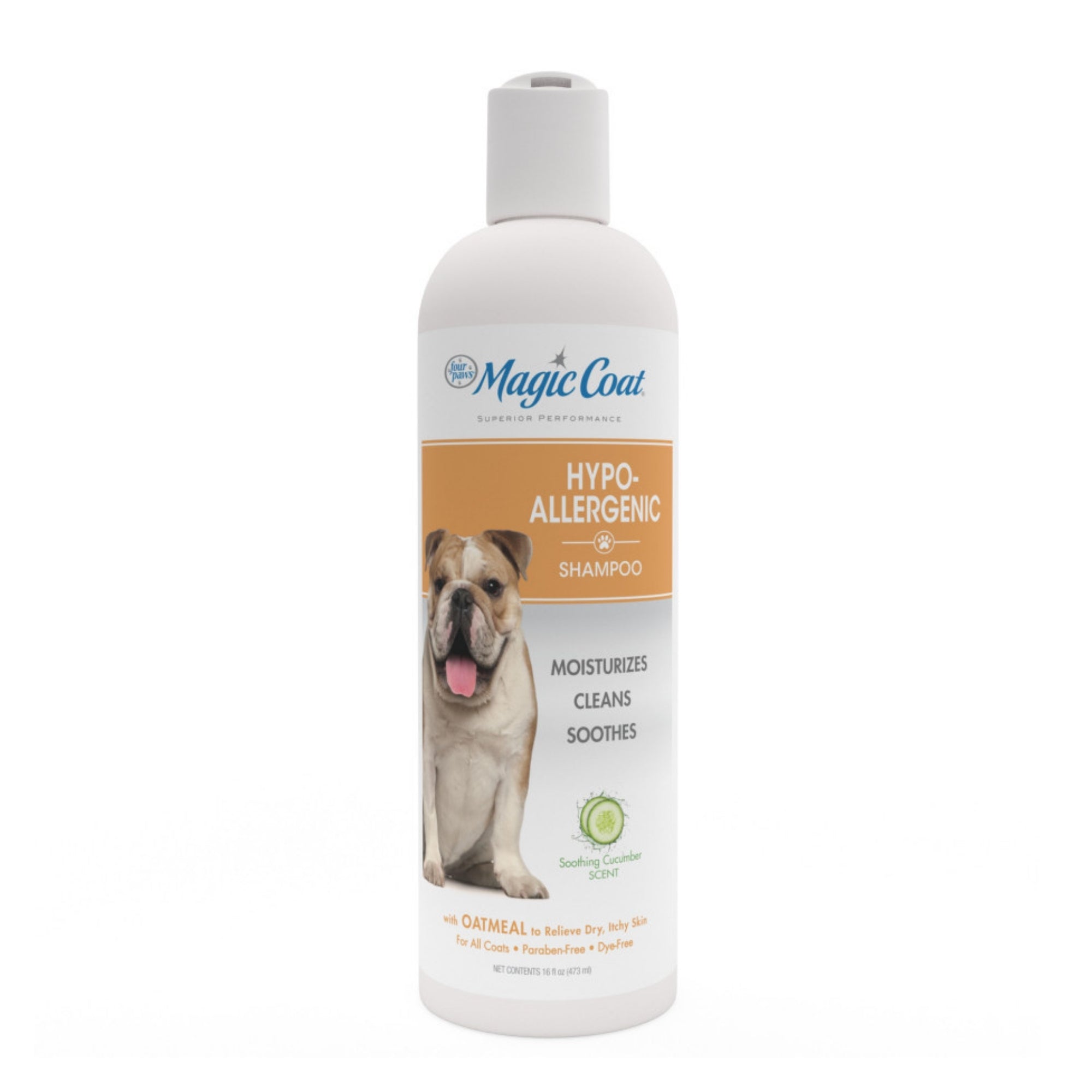Four Paws Magic Coat Hypo-Allergenic Dog Shampoo Soothing Cucumber 16oz