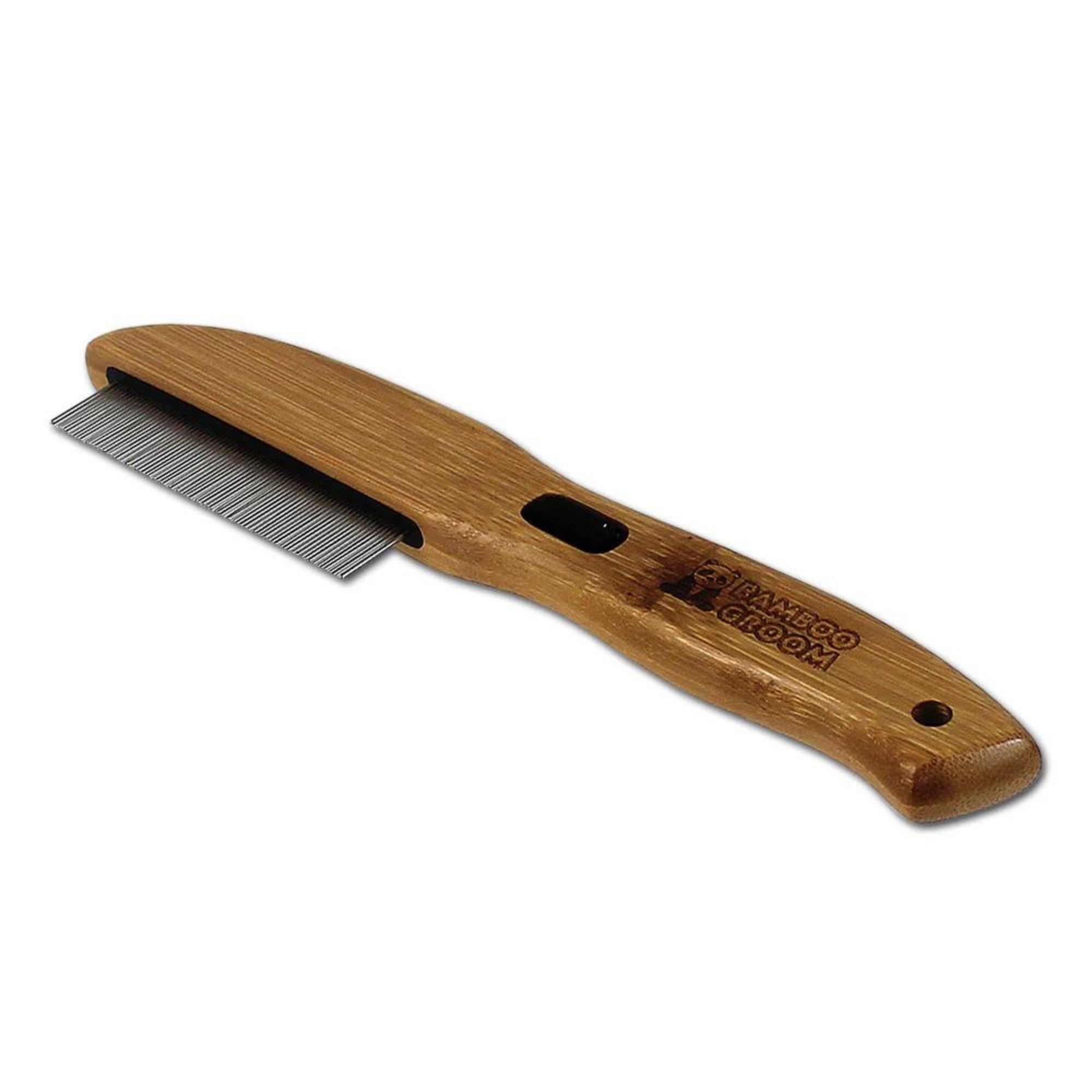 Bamboo Groom Rotating Flea Comb - Image 3