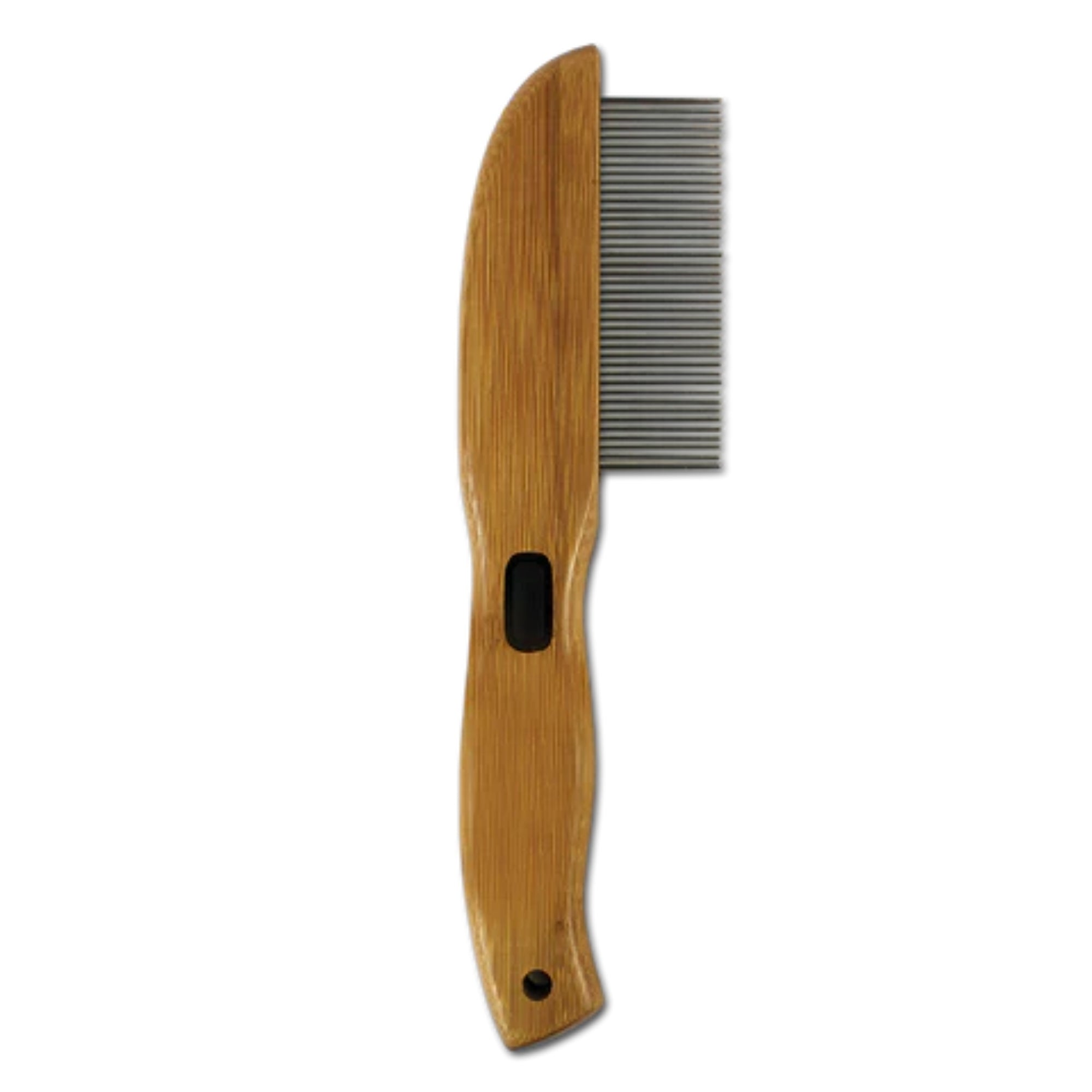 Bamboo Groom Rotating Pin Comb - Image 3