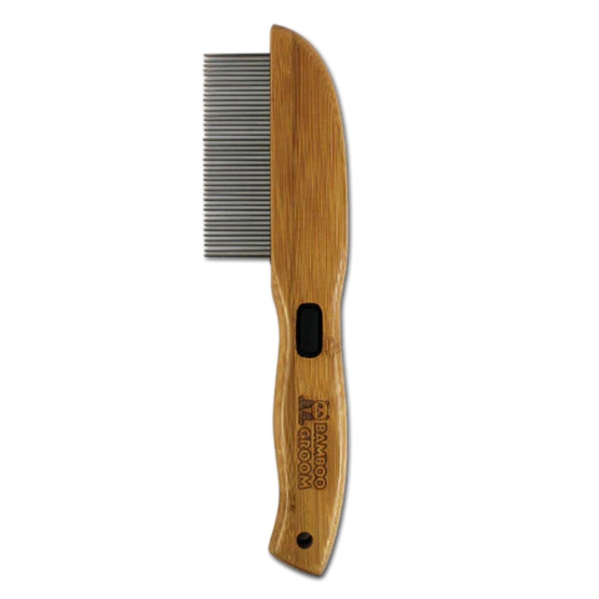 Bamboo Groom Rotating Pin Comb - Image 2