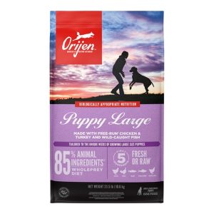 ORIJEN Puppy Large Breed Dry Dog Food, 23.5 lb