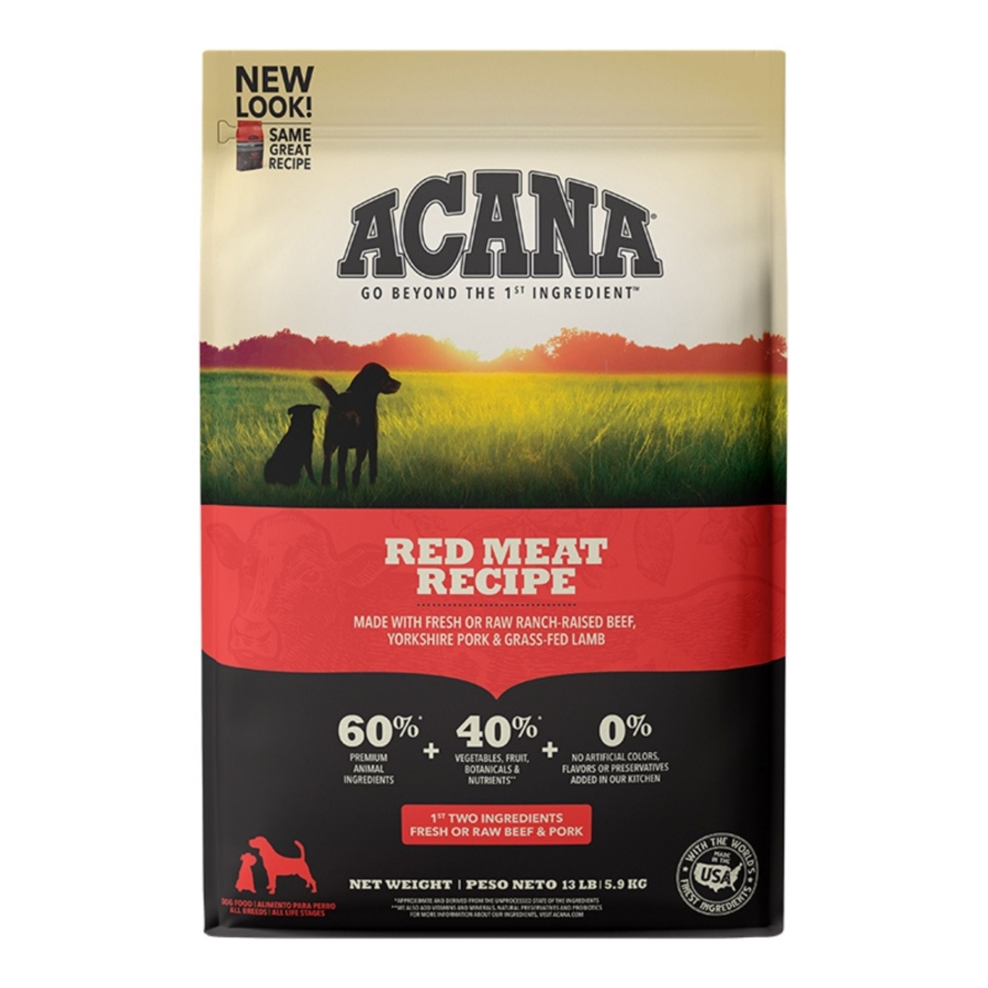 ACANA Red Meat Recipe Grain-Free Dry Dog Food - Image 2
