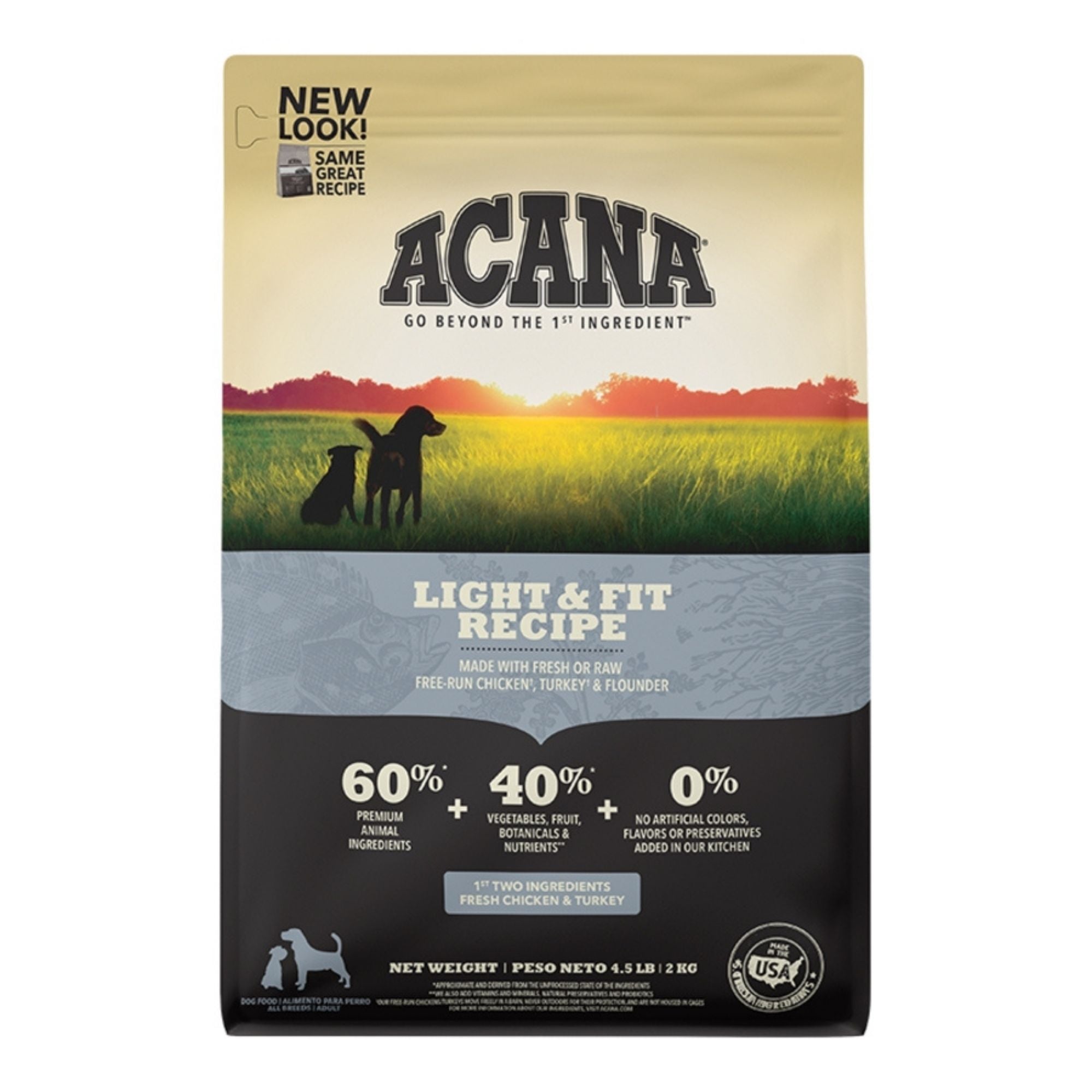 ACANA Light & Fit Recipe Grain-Free Dry Dog Food