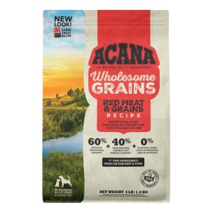 ACANA Wholesome Grains Red Meat Recipe Dry Dog Food