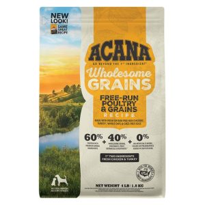 ACANA Wholesome Grains Free-Run Poultry Recipe Dry Dog Food