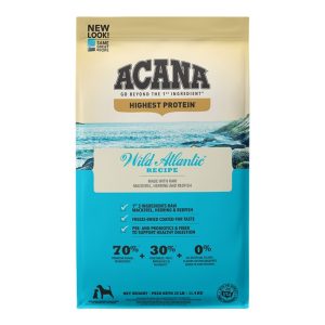 ACANA Highest Protein Wild Atlantic Grain-Free Dry Dog Food, 25 lb