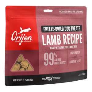 ORIJEN Freeze-Dried Lamb Treats for Dogs, 3.25 oz
