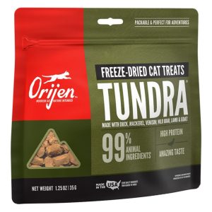 ORIJEN Freeze-Dried Cat Treats, Tundra, 1.25 oz