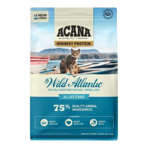 ACANA Wild Atlantic Grain-Free Dry Cat Food, Mackerel, Herring & Hake