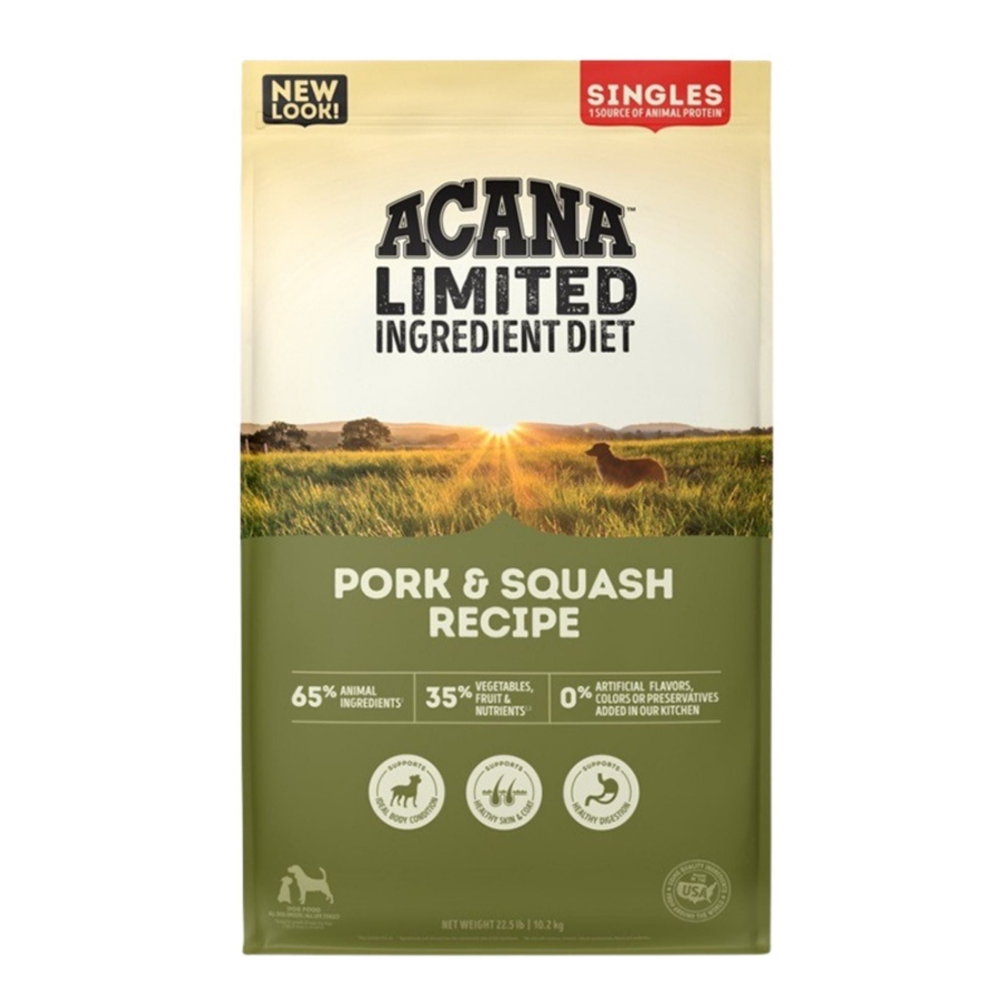 ACANA Singles Limited Ingredient Pork & Squash Recipe Dry Dog Food - Image 2