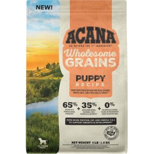 ACANA Wholesome Grains Puppy Recipe Dry Dog Food