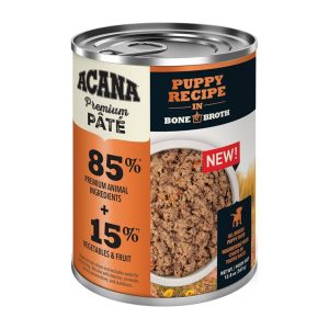 ACANA Premium Chunks Puppy Recipe in Bone Broth, 12.8 oz (Case of 12)