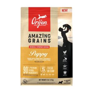 ORIJEN Amazing Grains Puppy Dry Dog Food