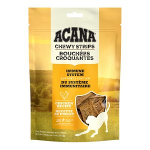 ACANA Grain-Free Chewy Strips Chicken Dog Treats, 4 oz