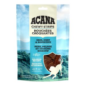 ACANA Grain-Free Chewy Strips Salmon Dog Treats, 4 oz