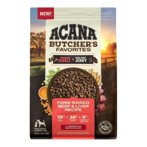 ACANA Butcher's Favorites Grain-Free Dry Dog Food, Farm-Raised Beef