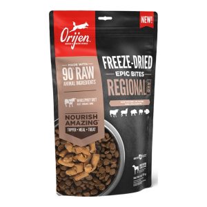 ORIJEN Freeze-Dried Epic Bites Regional Red for Dogs, 6 oz