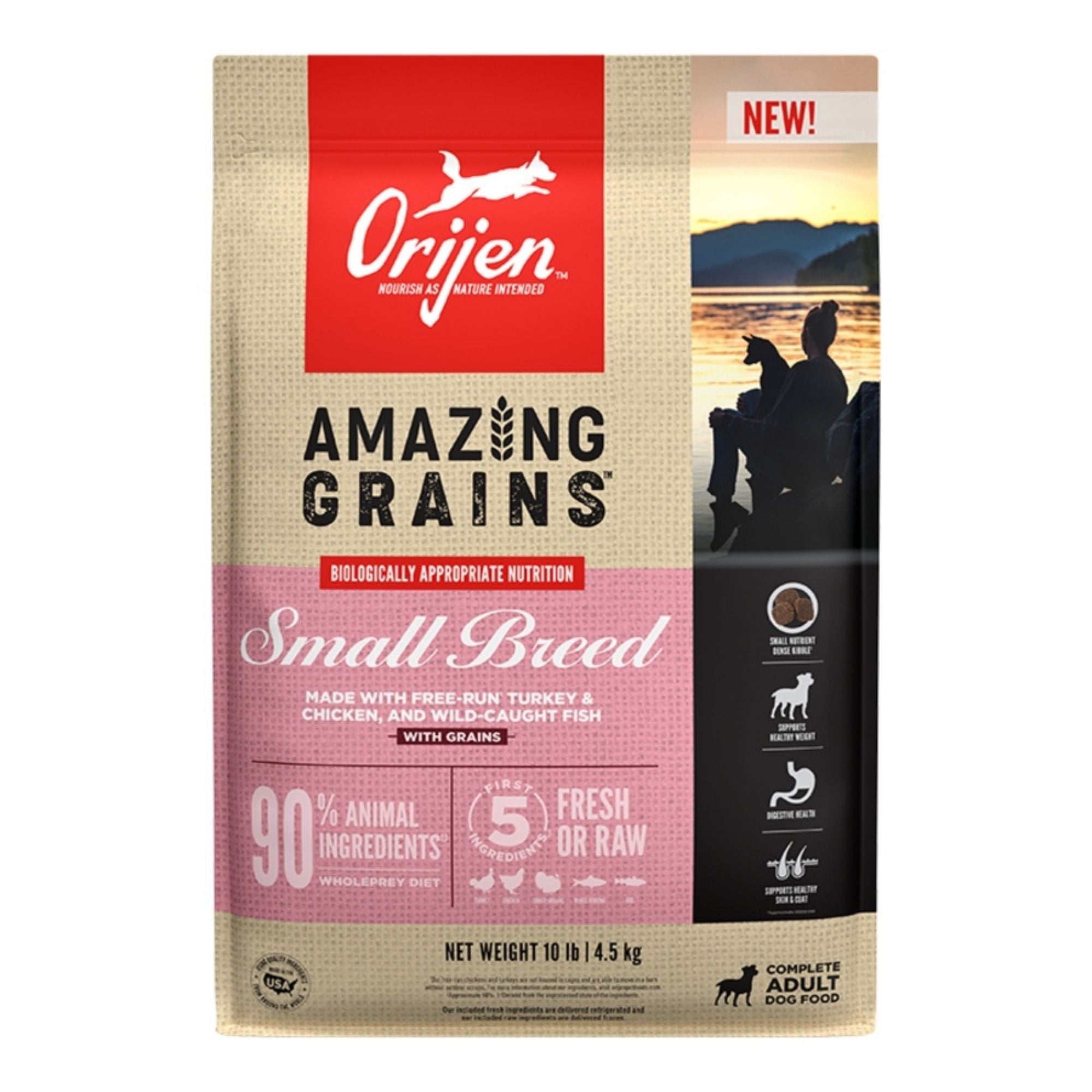 ORIJEN Amazing Grains Small Breed Dry Dog Food - Image 2