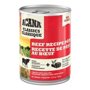 ACANA Classics Beef Recipe Pâté Wet Dog Food, 12.5 oz (Case of 12)