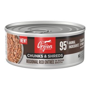 ORIJEN Regional Red Chunks Grain-Free Wet Cat Food, 5.5 oz (Case of 12)