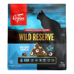 ORIJEN Wild Reserve Grain-Free Dry Cat Food with Freeze-Dried Shrimp Morsels