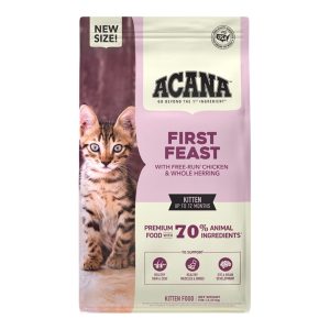 ACANA First Feast Kitten Dry Food, Chicken & Herring, 7 lb Bag