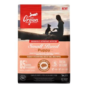 ORIJEN Small Breed Puppy Dry Dog Food, 4 lb