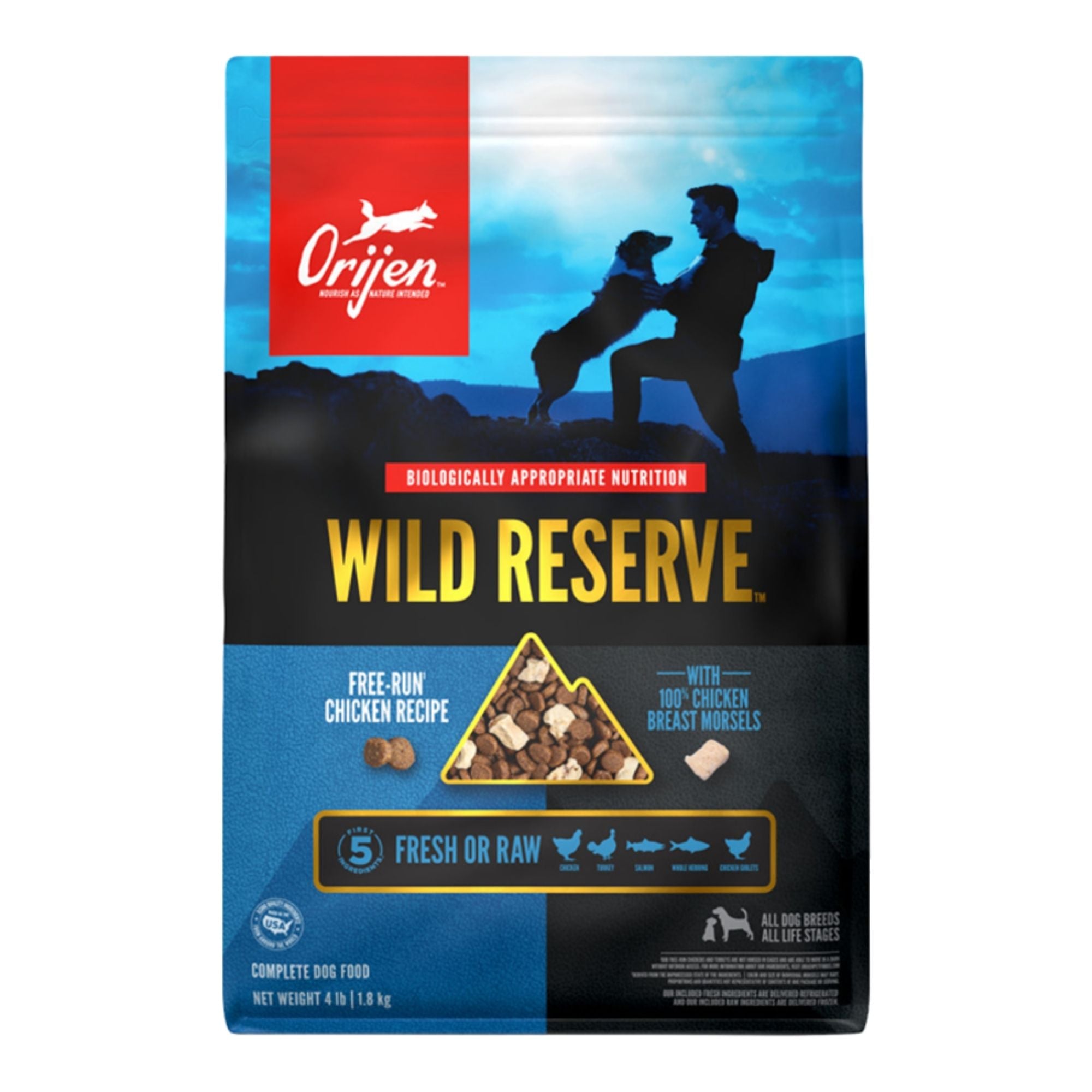 ORIJEN Wild Reserve Grain-Free Free-Run Chicken Recipe Dry Dog Food
