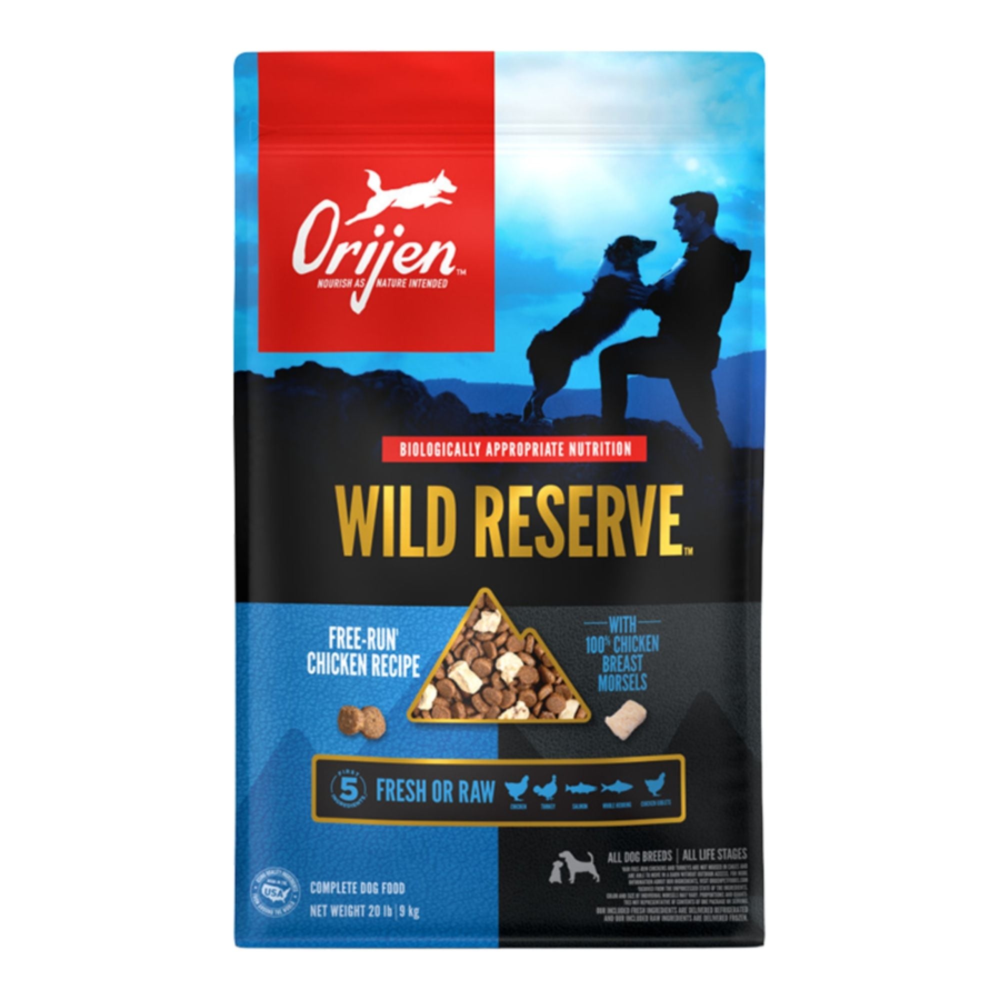ORIJEN Wild Reserve Grain-Free Free-Run Chicken Recipe Dry Dog Food - Image 3