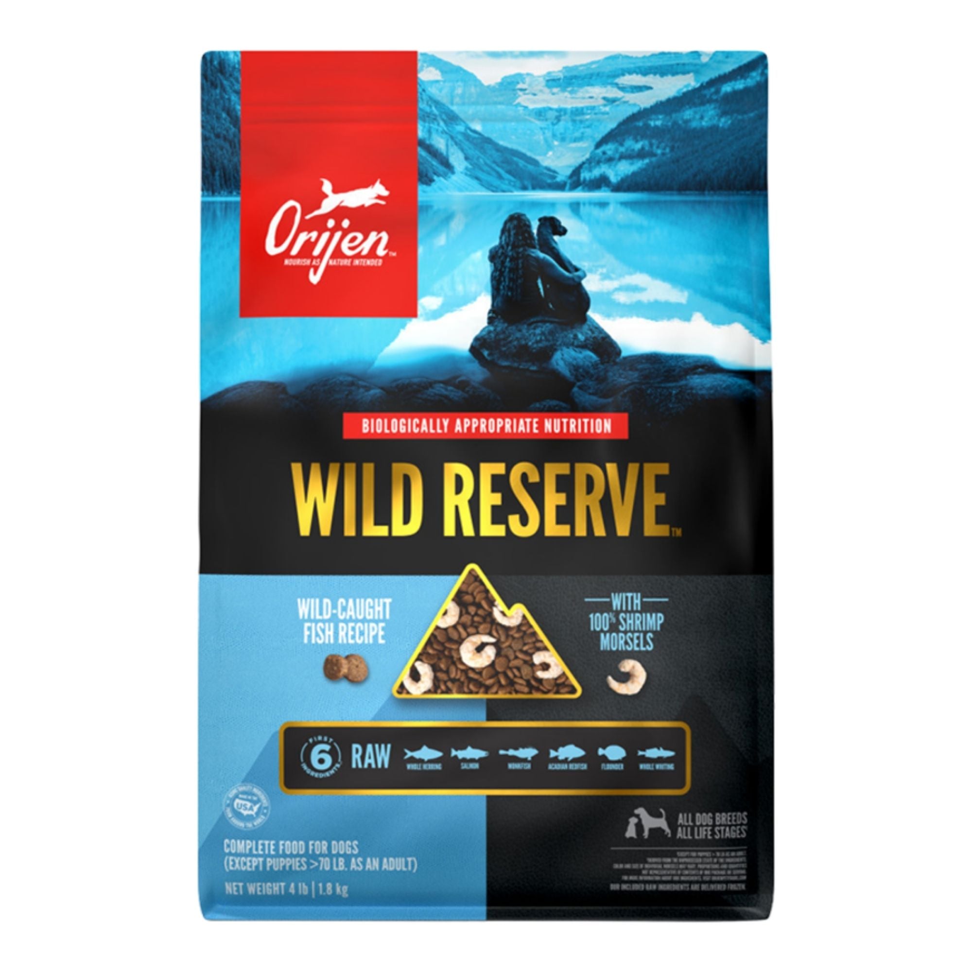 ORIJEN Wild Reserve Grain-Free Wild-Caught Fish Recipe Dry Dog Food