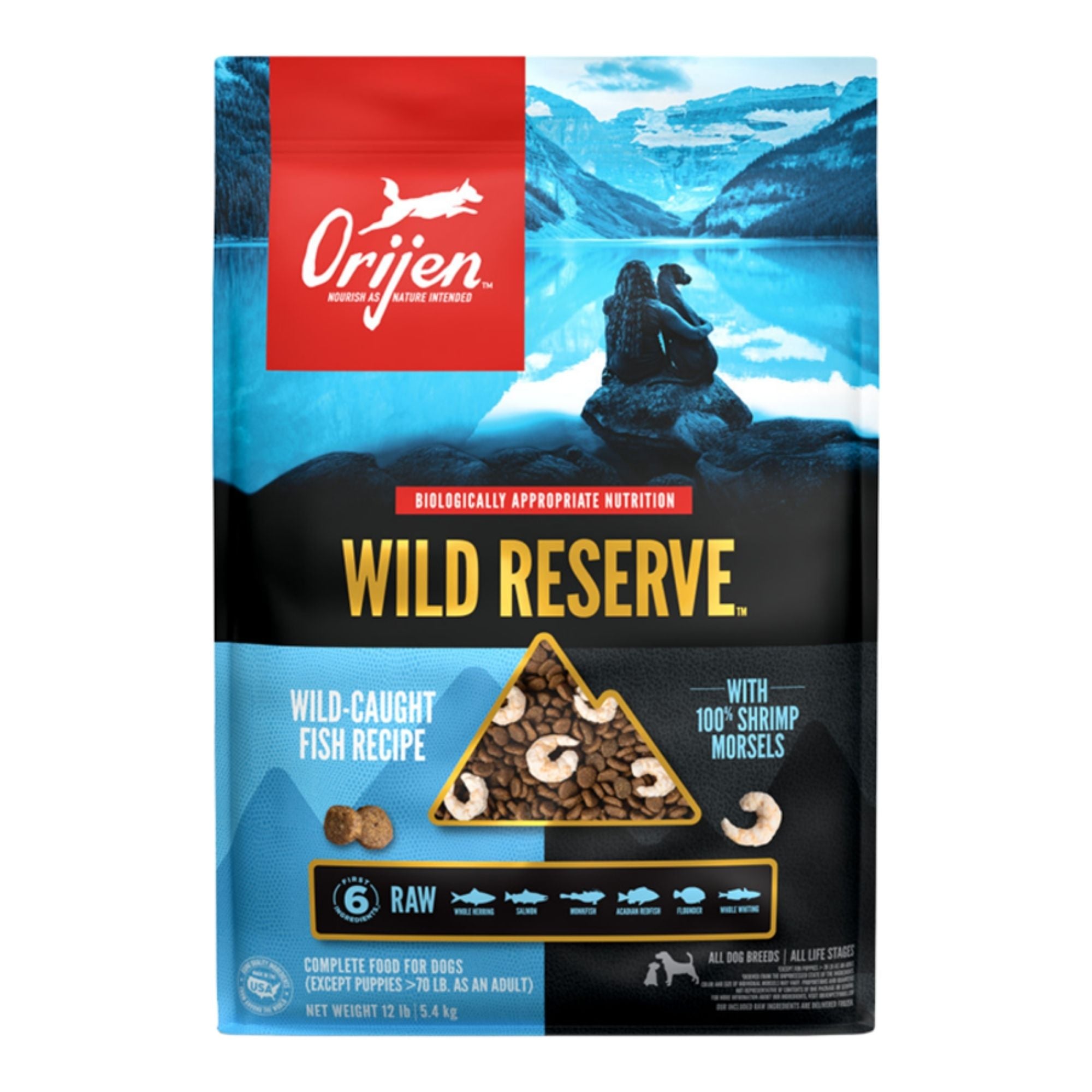 ORIJEN Wild Reserve Grain-Free Wild-Caught Fish Recipe Dry Dog Food - Image 2