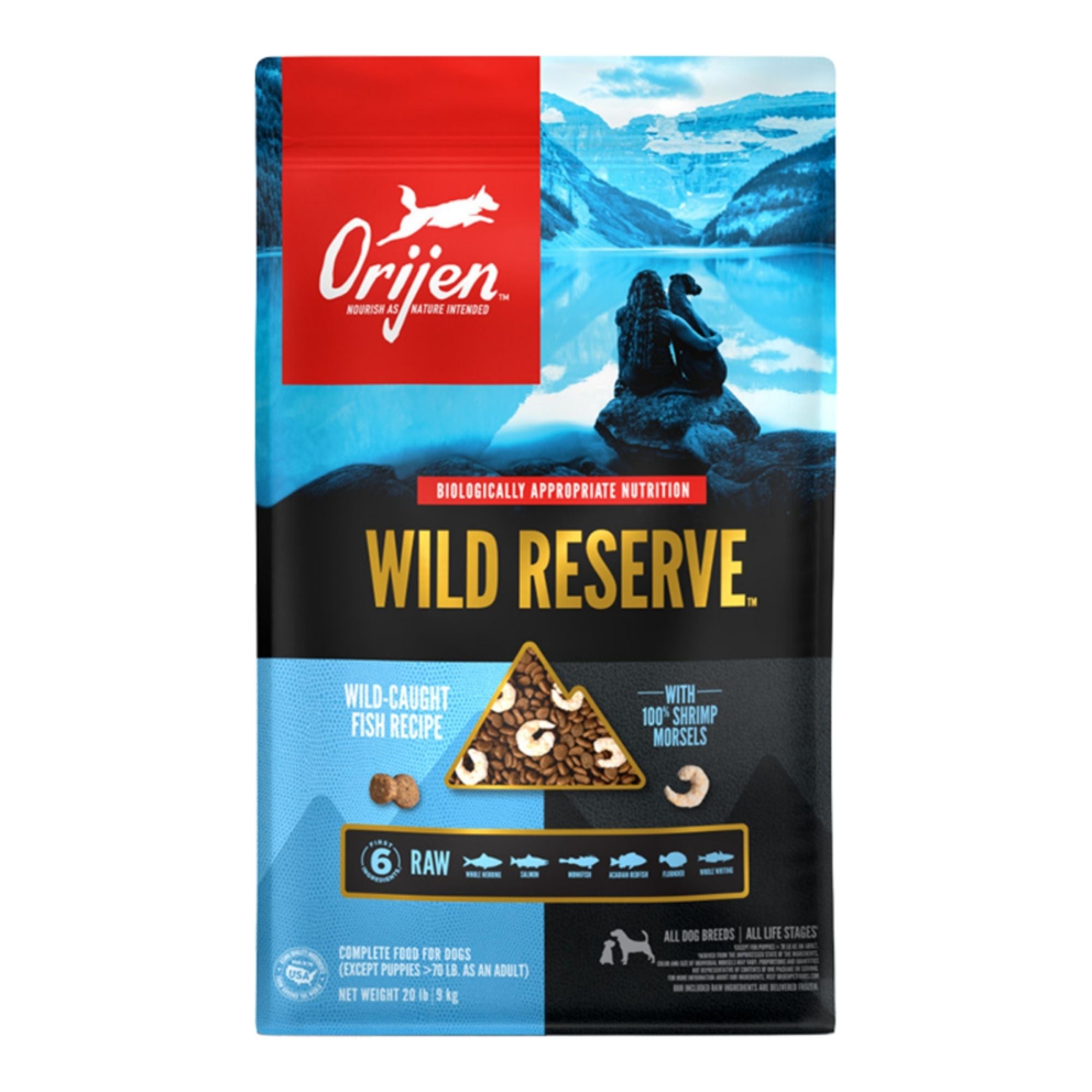 ORIJEN Wild Reserve Grain-Free Wild-Caught Fish Recipe Dry Dog Food - Image 3