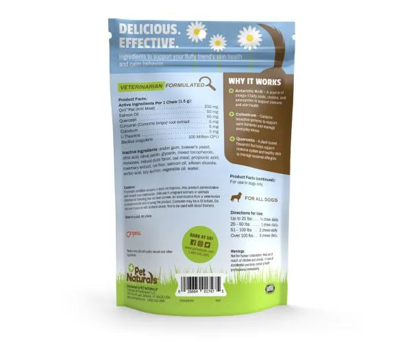 Pet Naturals Allergy + Calm Chews for Dogs, 6 oz - Image 2