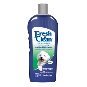 Fresh 'n Clean Protein Infused Snowy Coat Whitening Shampoo 18oz