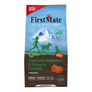 FirstMate Limited Ingredient Grain-Free Duck & Pumpkin Small Bites Dry Dog Food