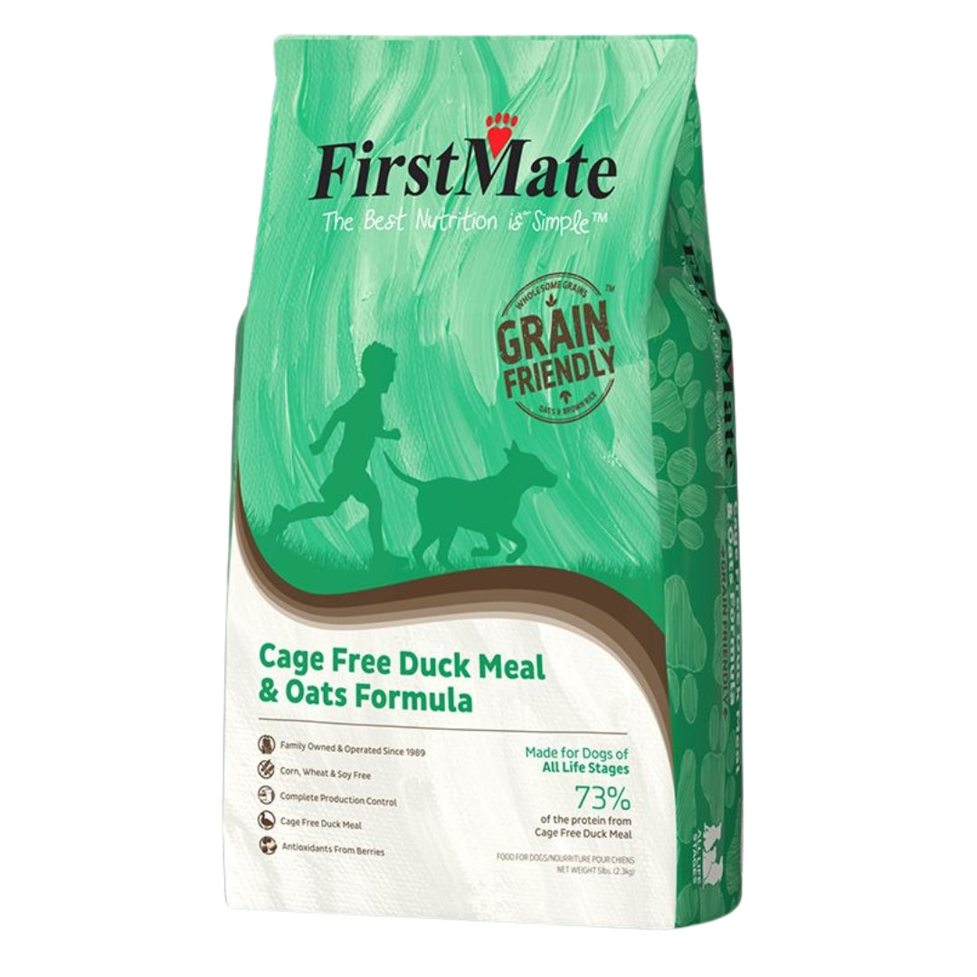 FirstMate Grain Friendly Duck & Oats Dry Dog Food