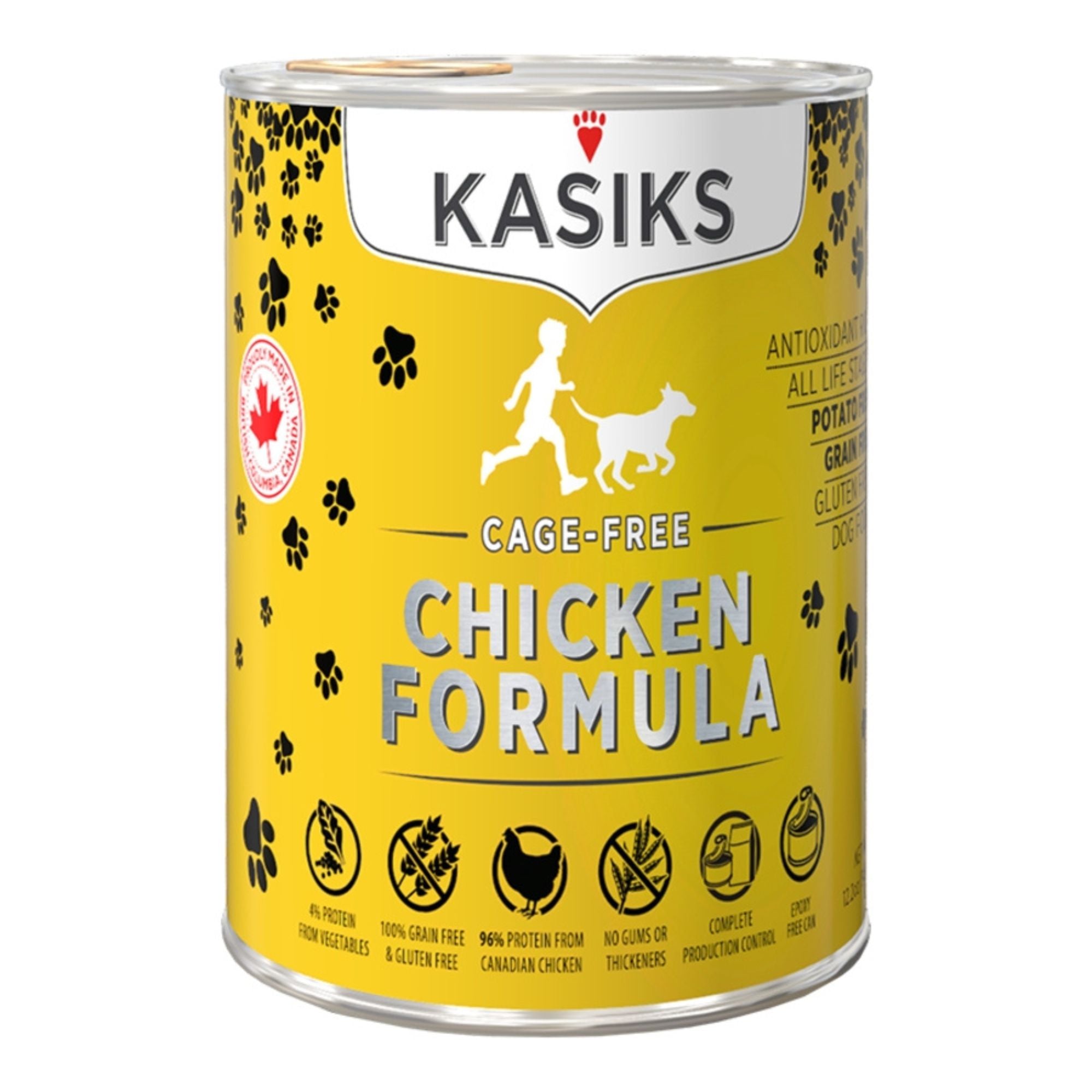 FirstMate KASIKS Grain-Free Chicken Wet Dog Food, 12.2 oz (Case of 12)