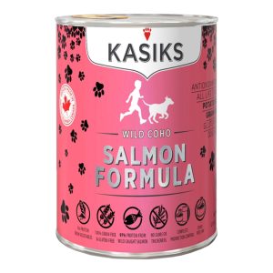 FirstMate KASIKS Grain-Free Wild Salmon Wet Dog Food, 12.2 oz (Case of 12)