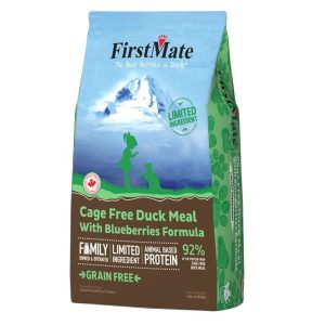 FirstMate Limited Ingredient Grain-Free Dry Cat Food, Duck & Blueberries