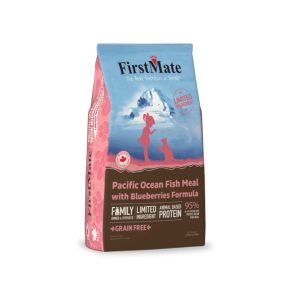 FirstMate Limited Ingredient Grain-Free Ocean Fish & Blueberry Cat Food, 1 lb