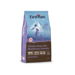 FirstMate Limited Ingredient Grain-Free Chicken & Blueberry Cat Food, 1 lb