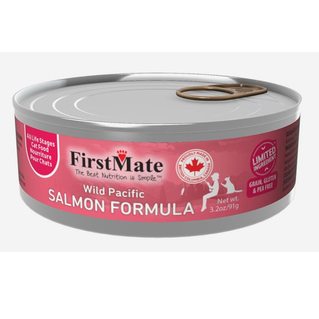FirstMate Limited Ingredient Grain-Free Salmon Wet Cat Food