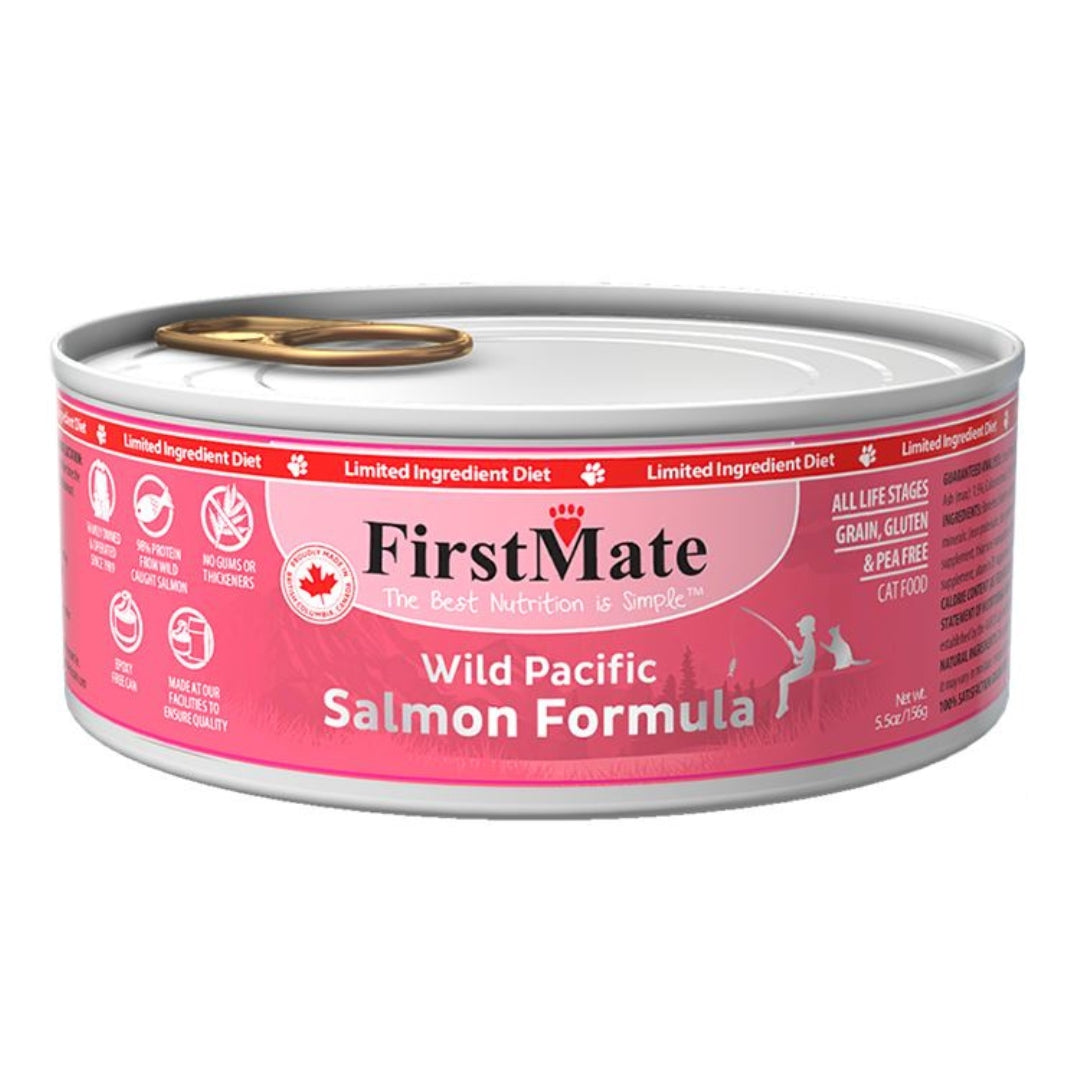 FirstMate Limited Ingredient Grain-Free Salmon Wet Cat Food - Image 2
