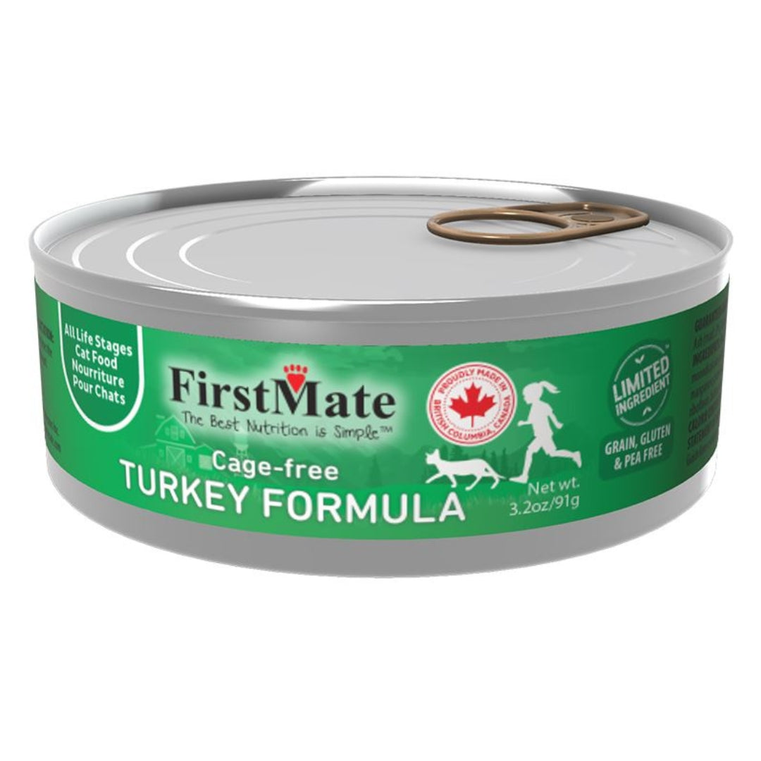 FirstMate Limited Ingredient Grain-Free Turkey Wet Cat Food