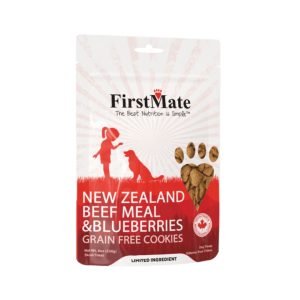 FirstMate Limited Ingredient Grain-Free Beef & Blueberry Dog Treats