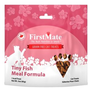 FirstMate Limited Ingredient Tiny Fish Cat Treats, Grain-Free, 3 oz