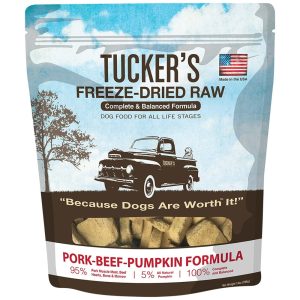 Tucker's Complete & Balanced Pork, Beef & Pumpkin Raw Dog Food, 14 oz