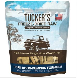 Tucker's Complete & Balanced Pork, Bison & Pumpkin Raw Dog Food, 14 oz